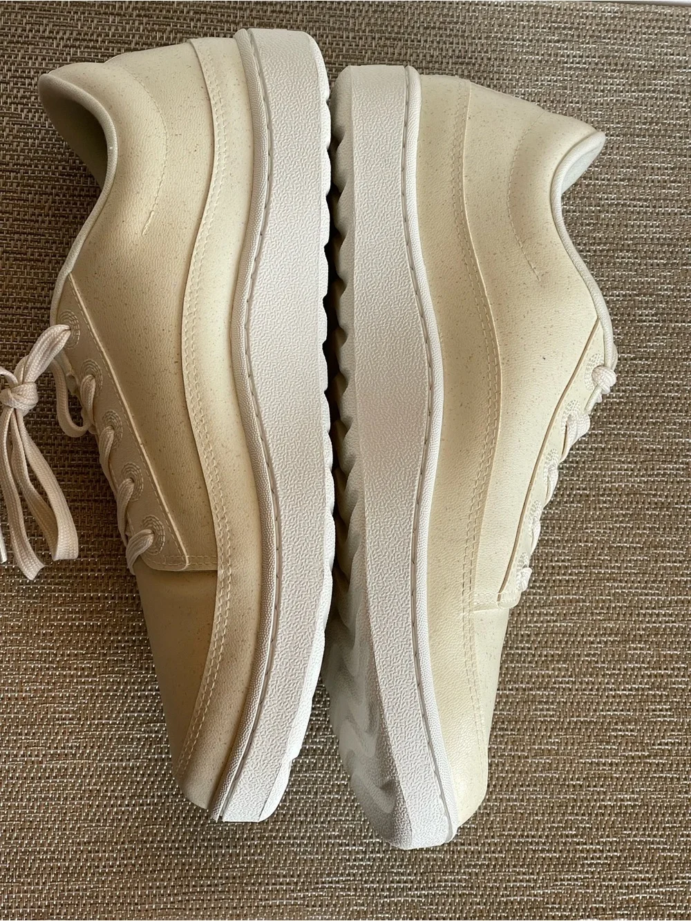 NEW ALLBIRDS PLANT PACER CLASSIC EDITION VEGAN LEATHER SNEAKER WOMENS SIZE 9 - Picture 8 of 14